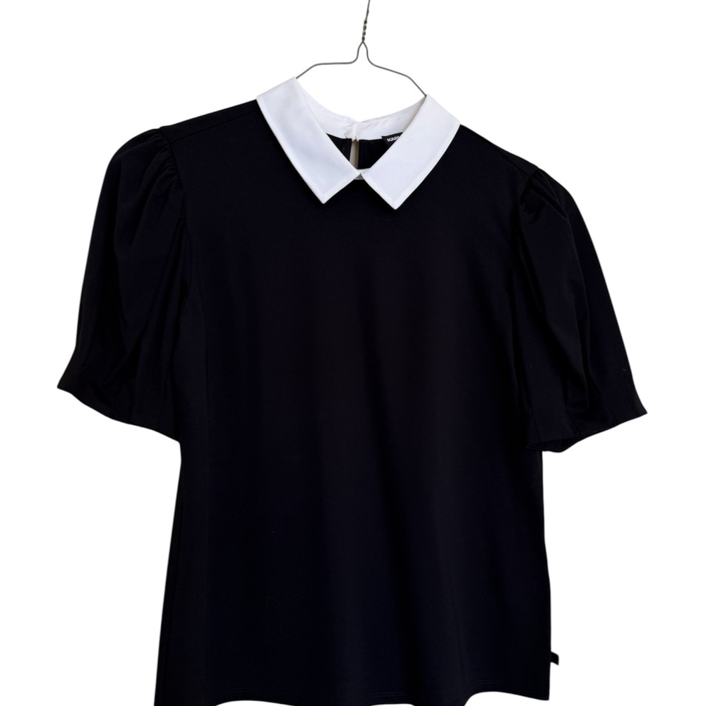 Karl Lagerfeld Black and White Blouse